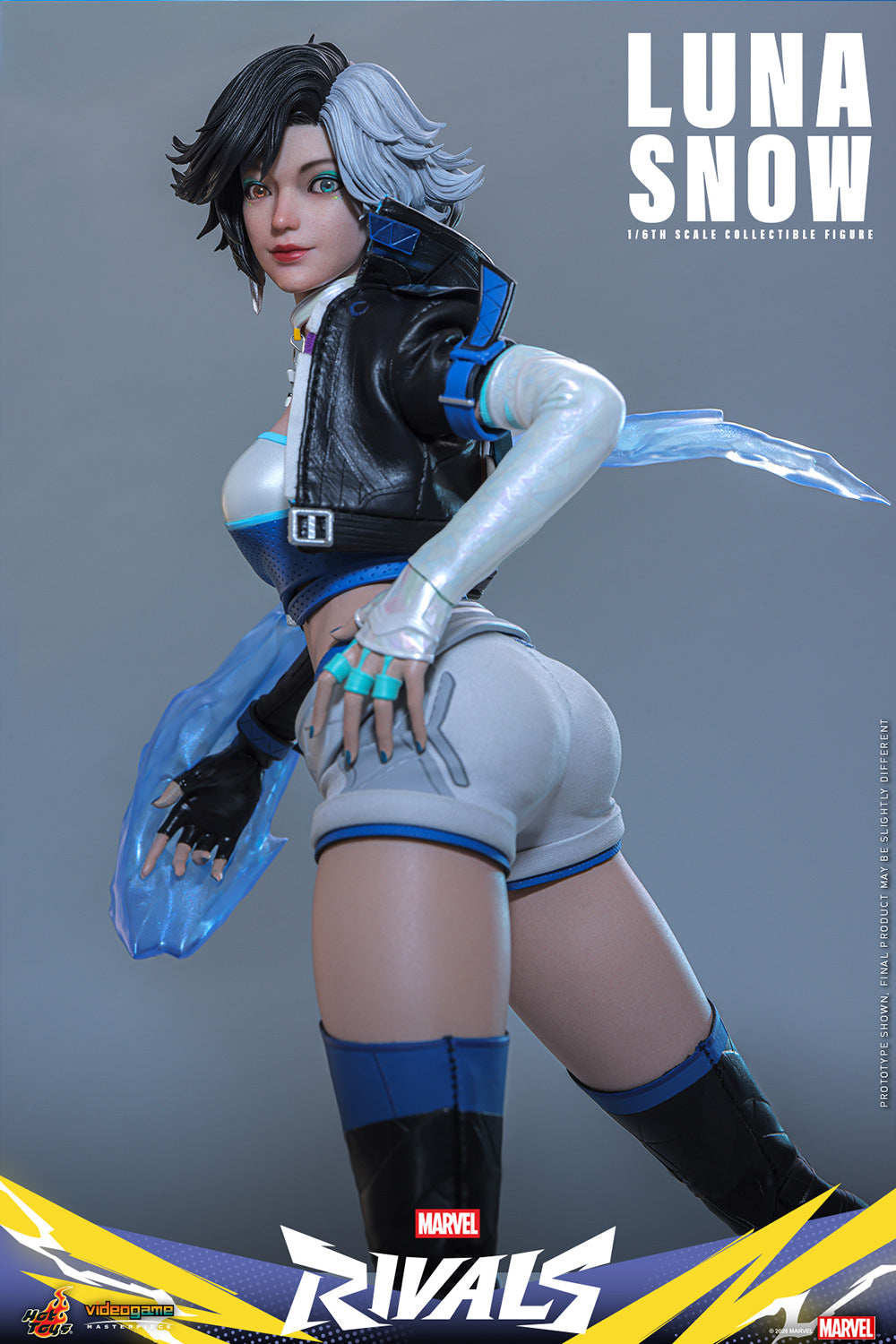 Hot Toys Luna Snow Marvel Rivals 1/6 scale figure — jacket and outfit detail