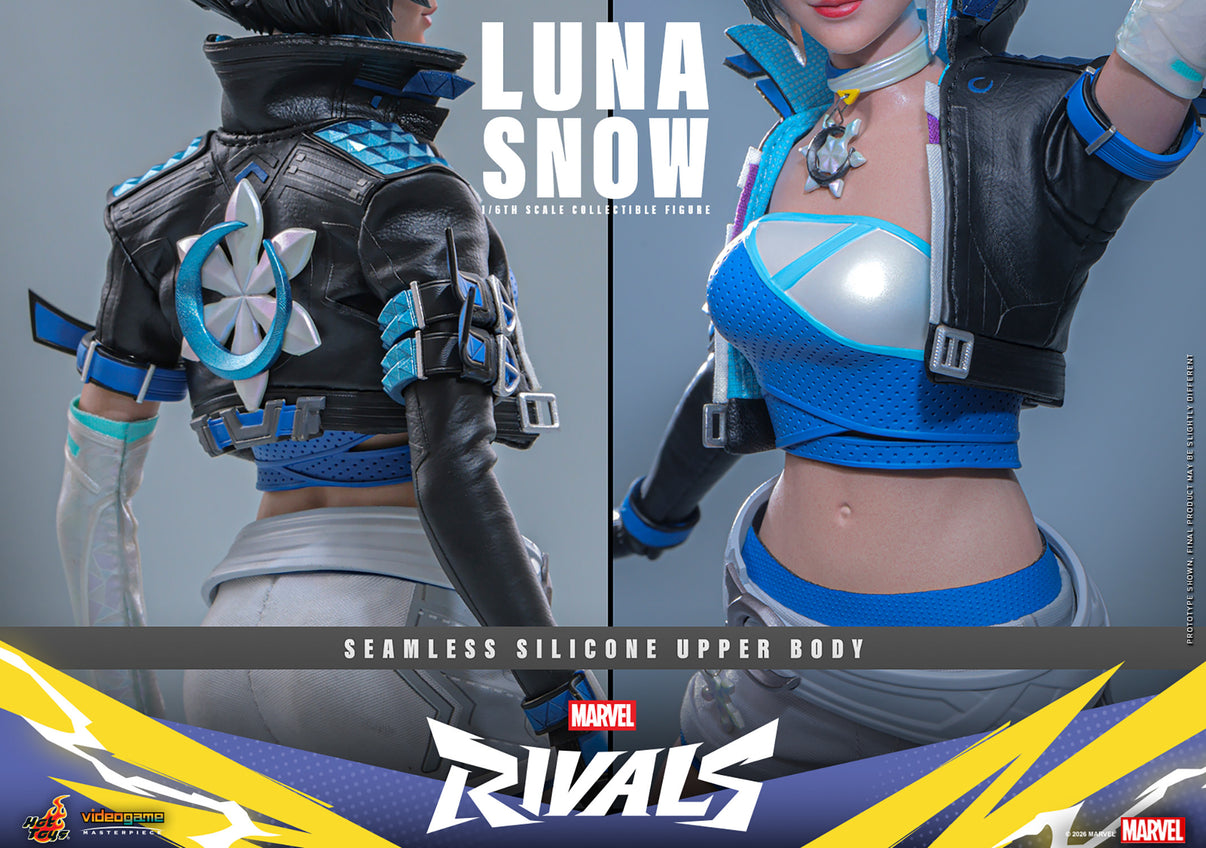 Hot Toys Luna Snow Marvel Rivals 1/6 scale figure — ice effects detail