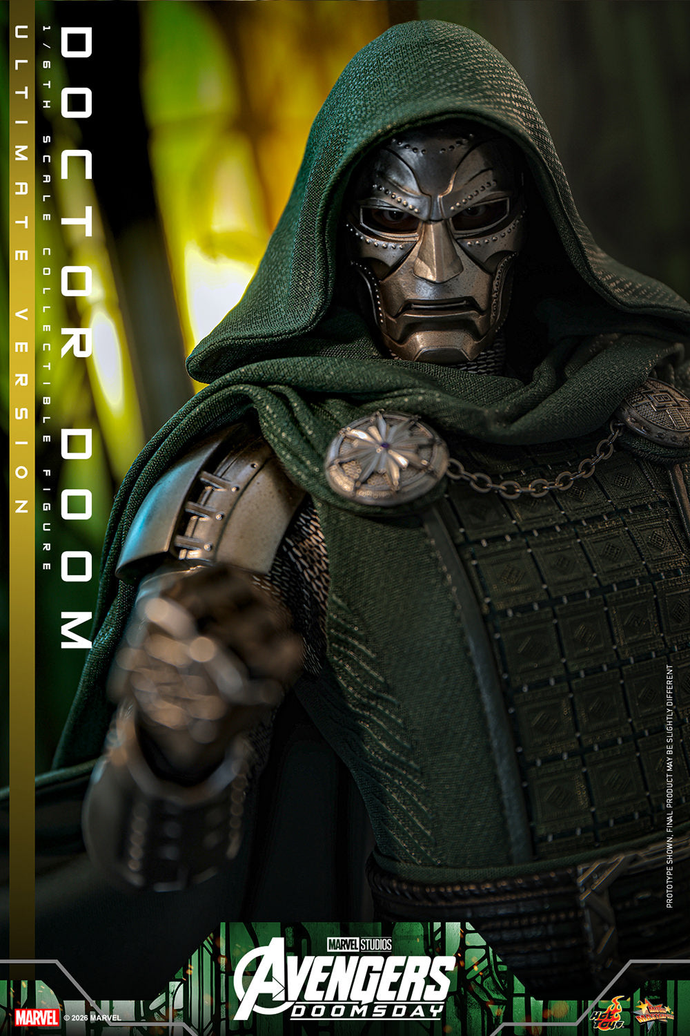 Hot Toys Doctor Doom Avengers Doomsday Ultimate 1/6 scale figure — alternate pose