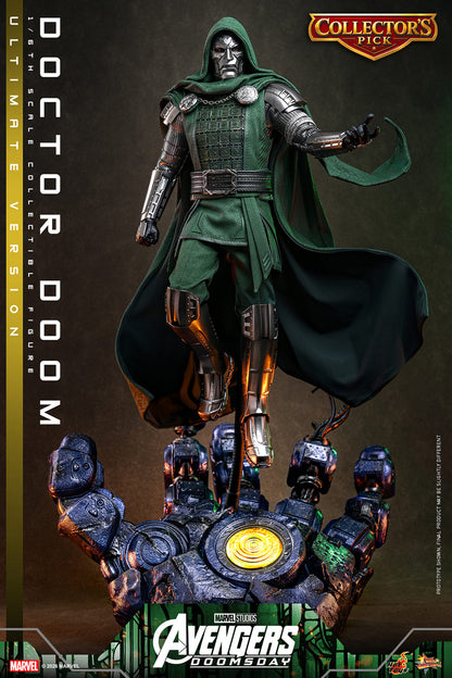 Hot Toys Doctor Doom Avengers Doomsday Ultimate 1/6 scale figure — Sentinel hand diorama base