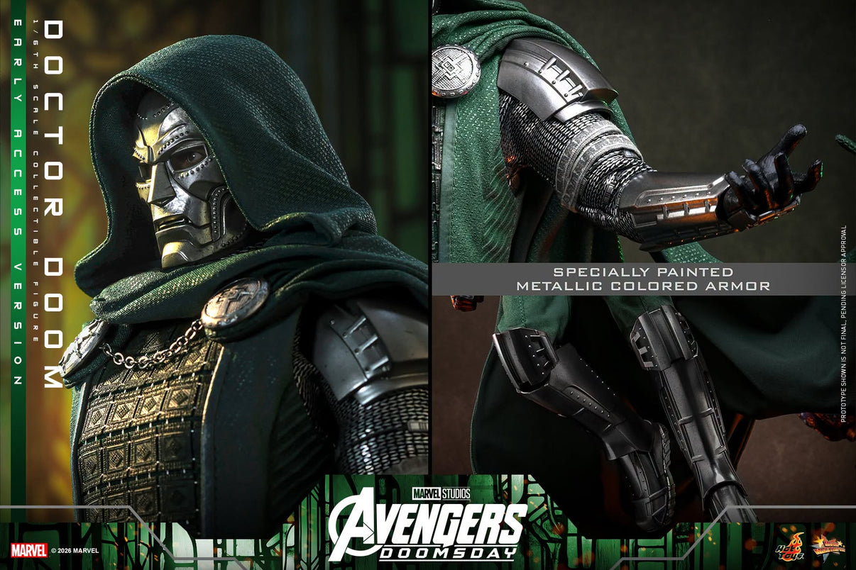 Hot Toys Doctor Doom Avengers Doomsday 1/6 scale figure — display stand