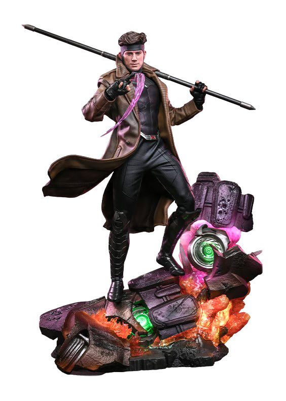 Hot Toys Gambit Avengers Doomsday Deluxe 1/6 scale figure — front view