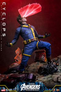 Hot Toys Cyclops Avengers Doomsday 1/6 scale figure — optic blast effects