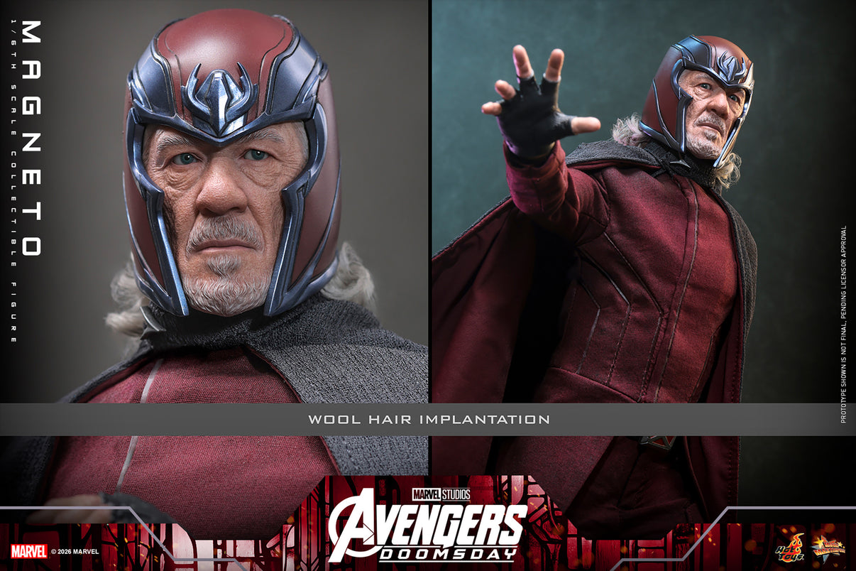 Hot Toys Magneto Avengers Doomsday 1/6 scale figure — costume detail