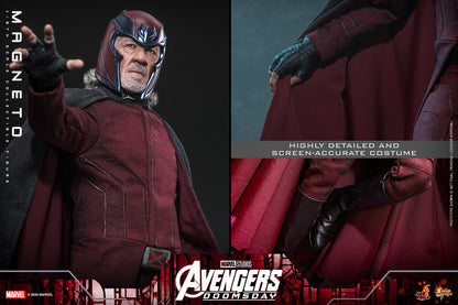 Hot Toys Magneto Avengers Doomsday 1/6 scale figure — interchangeable hands