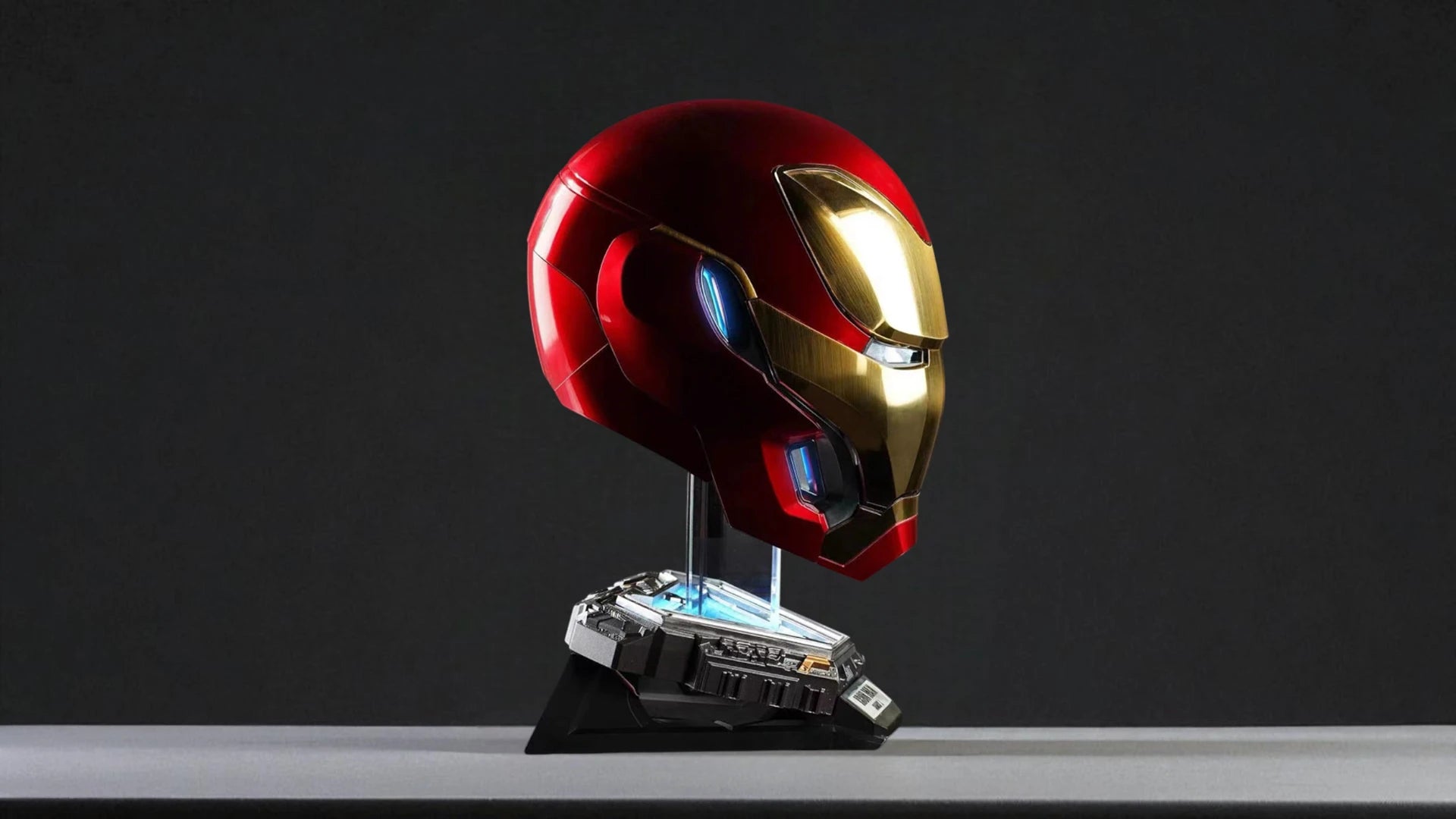 Iron Man MK50 Helmet on Stand