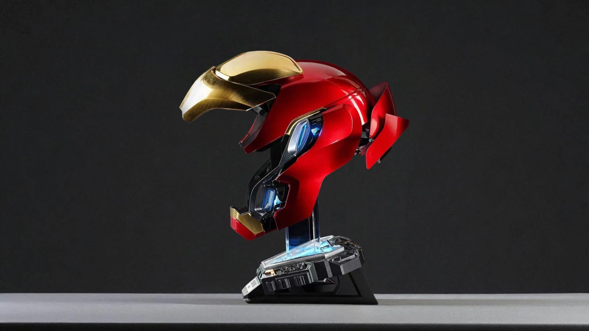 Iron Man MK50 Helmet on Stand