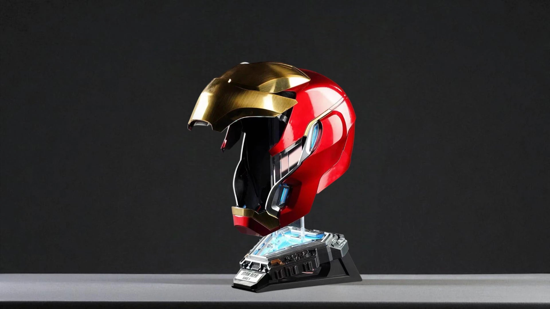 Iron Man MK50 Helmet on Stand