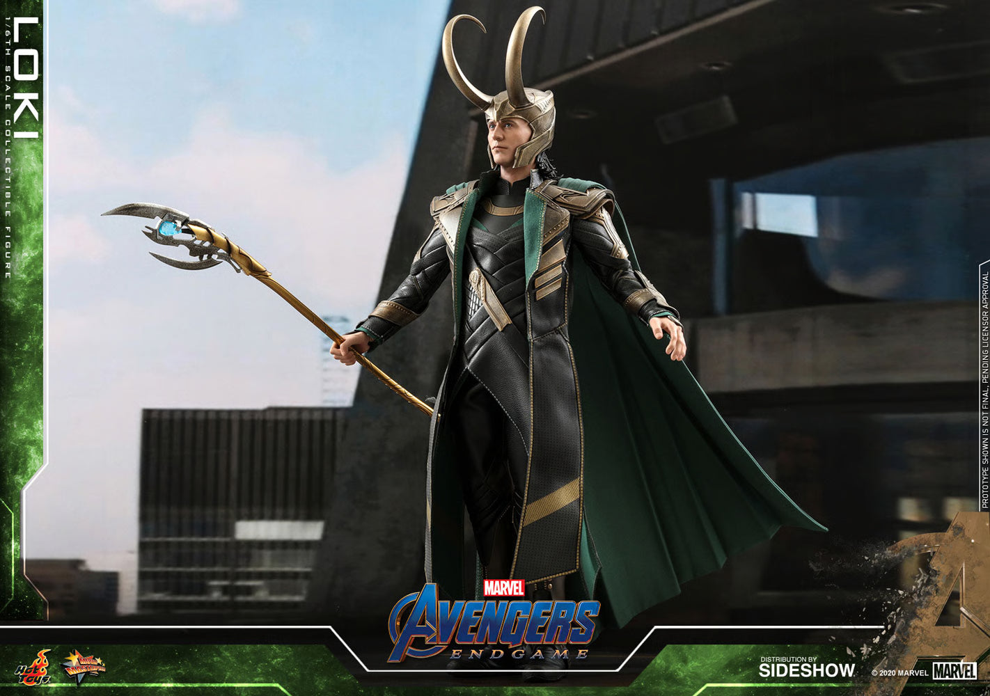 Hot Toys Loki 1/6 Scale Action Figure