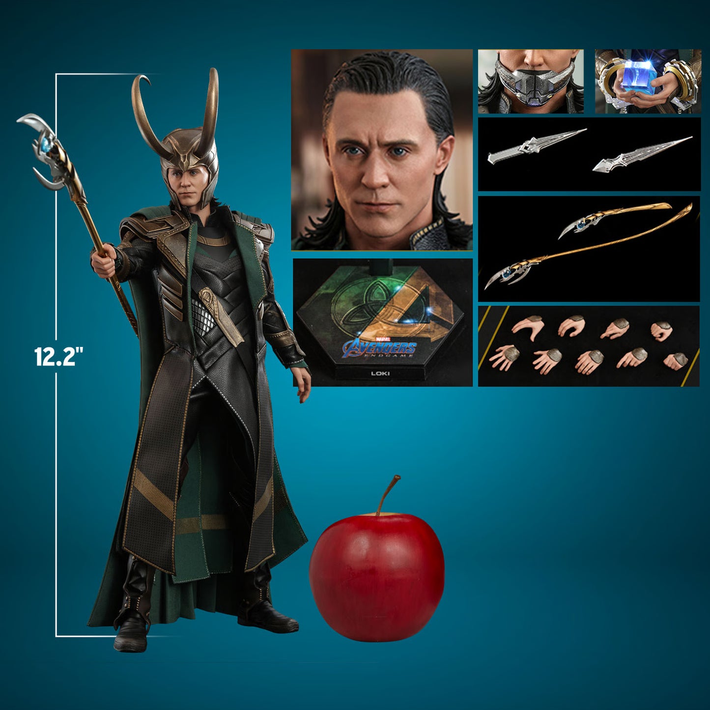 Hot Toys Loki 1/6 Scale Action Figure